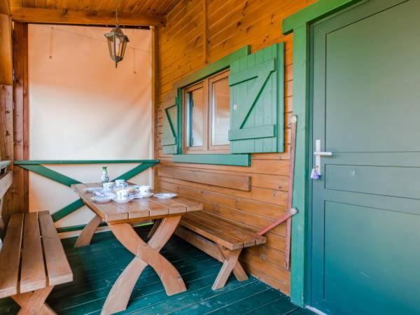Apartamentowe Domki Drewniane Colorado Villa Karwia Dış mekan fotoğraf