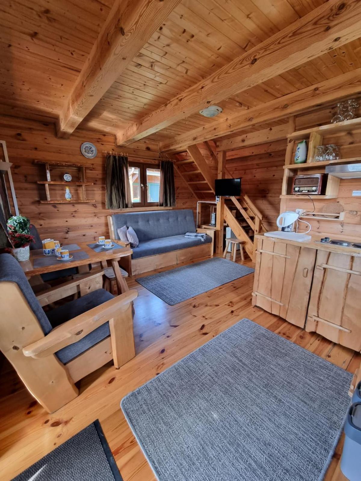 Apartamentowe Domki Drewniane Colorado Villa Karwia Dış mekan fotoğraf