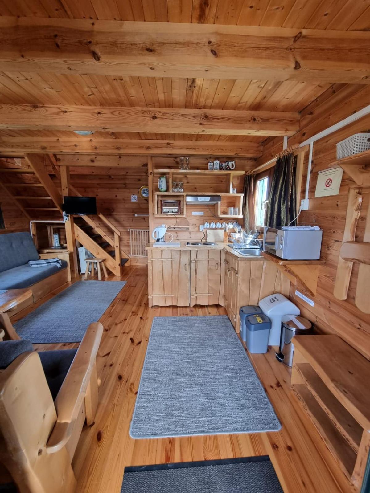 Apartamentowe Domki Drewniane Colorado Villa Karwia Dış mekan fotoğraf